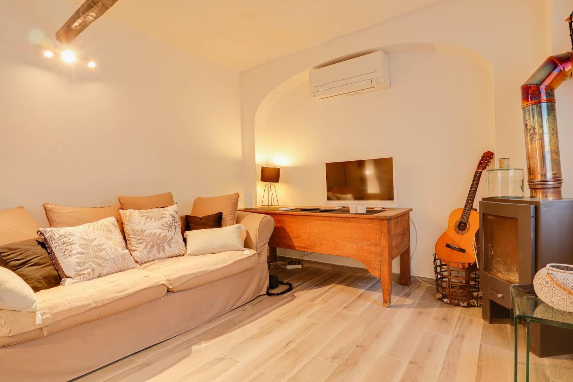 "La Petite Maisonnette" Au Calme, Proche Plage Menton Exterior foto