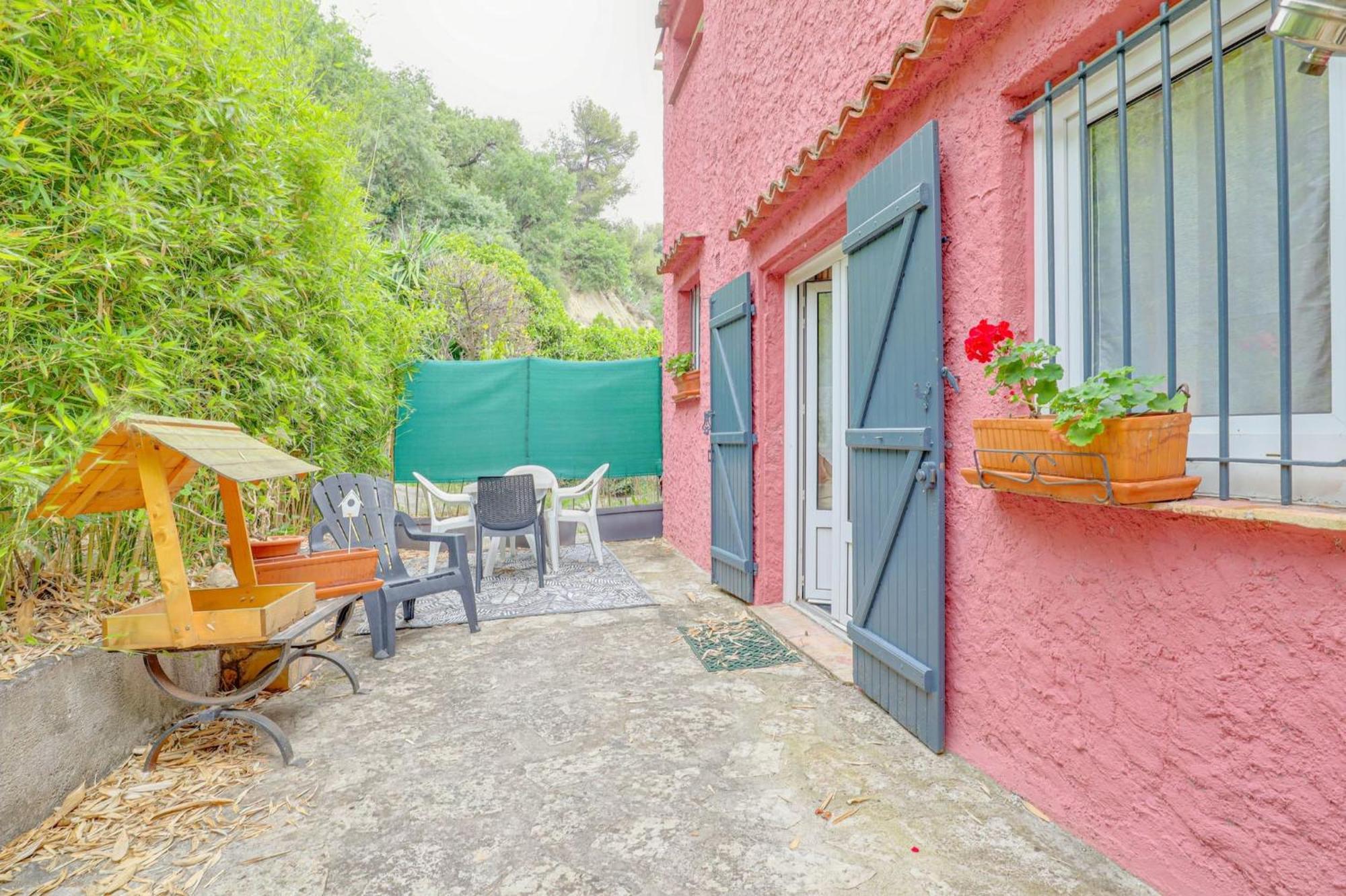 "La Petite Maisonnette" Au Calme, Proche Plage Menton Exterior foto